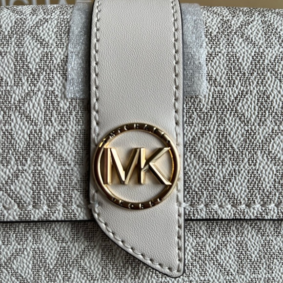❌SOLD❌NWT Michael Kors Greenwich Logo Sling Crossbody Bag - Picture 8 of 11